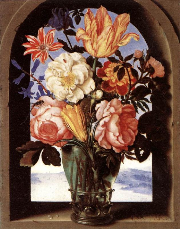 BOSSCHAERT, Ambrosius the Elder Bouquet of Flowers France oil painting art